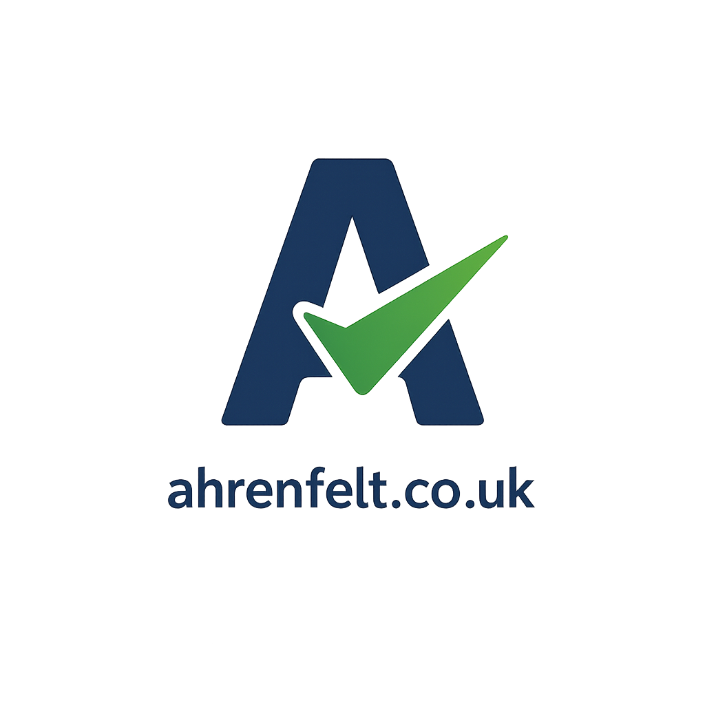 Ahrenfelt.co.uk preview